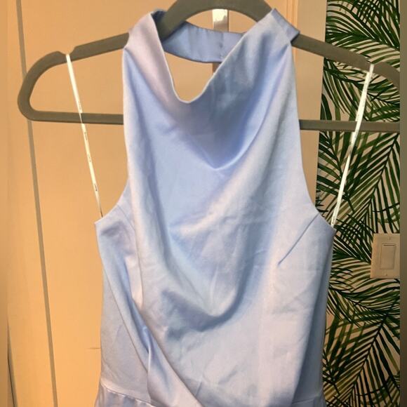 Elliatt Camo Halter Dress in Blue NWT XS - Picture 4 of 13